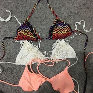 Lot of bikini tops. Great condition